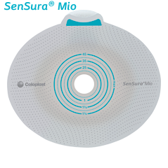 sensura mio sacchetti con placca adesiva piana per colostomia, ileostomia e urostomia