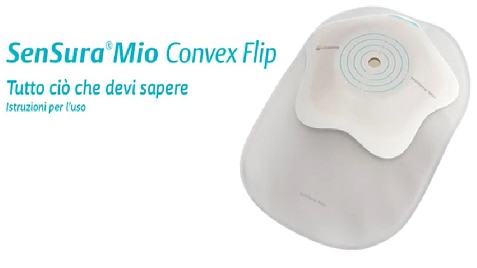 SenSura® Mio Convex Flip monopezzo chiuso