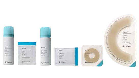 Linea di accessori per stomia Brava
